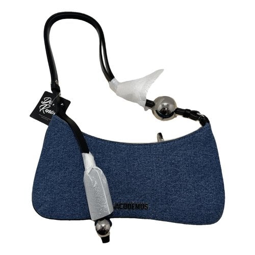 Pre-owned Jacquemus Cloth Clutch Bag In Blue