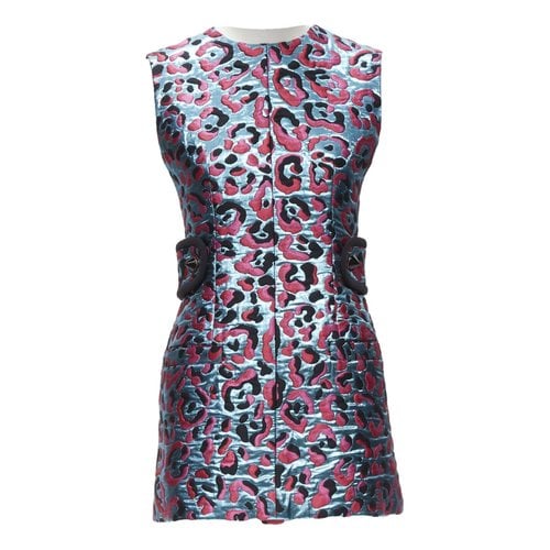 Pre-owned Louis Vuitton Mid-length Dress In Blue