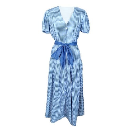 Pre-owned Petersyn Mid-length Dress In Blue