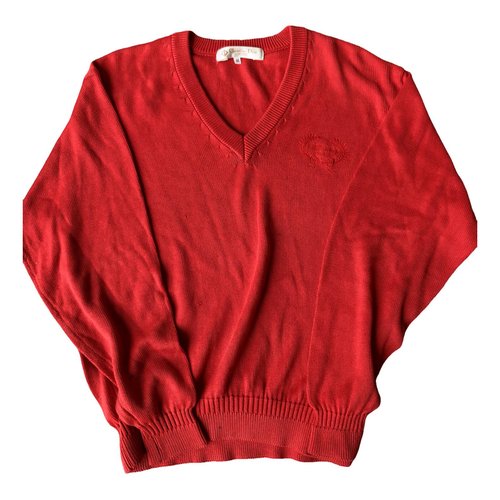 Pre-owned Dior Wool Sweatshirt In Red