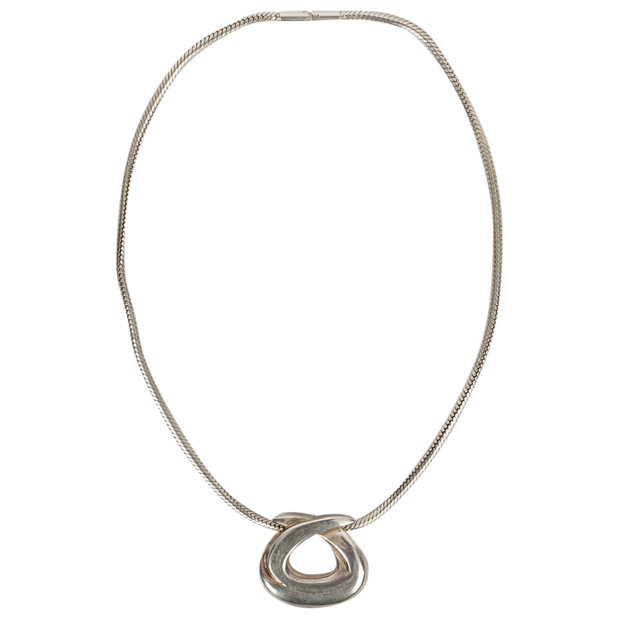 image of Hermès Silver necklace