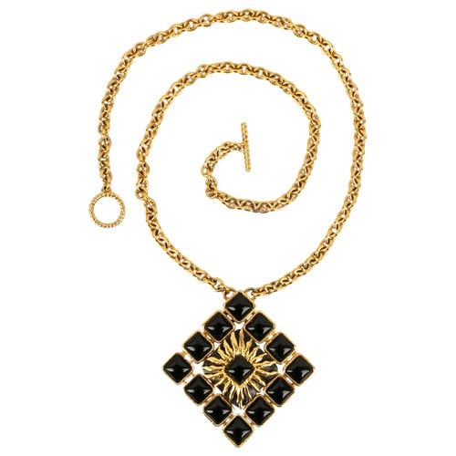 Pre-owned Jean Patou Necklace In Black