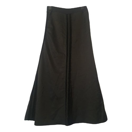 Pre-owned Sonia By Sonia Rykiel Maxi Skirt In Black