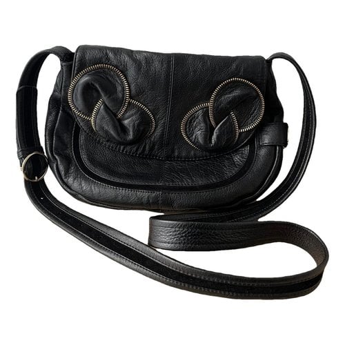 Pre-owned See By Chloé Leather Handbag In Black