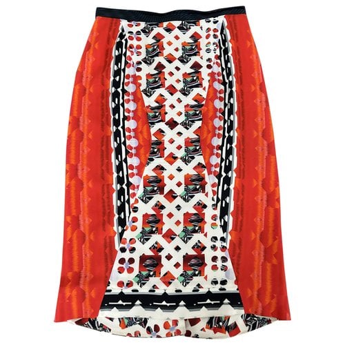 Pre-owned Peter Pilotto Mid-length Skirt In Orange
