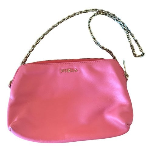 Pre-owned Furla Leather Clutch Bag In Other