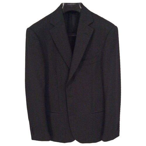 Pre-owned Piombo Wool Suit In Grey