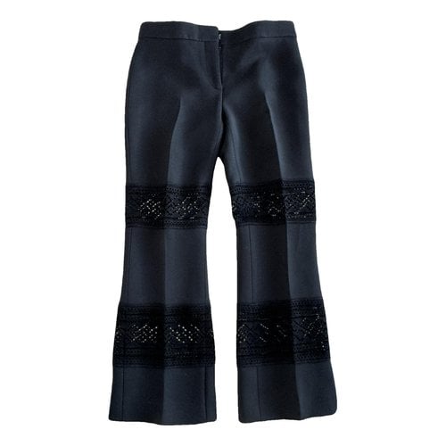 Pre-owned Alexander Mcqueen Wool Short Pants In Black