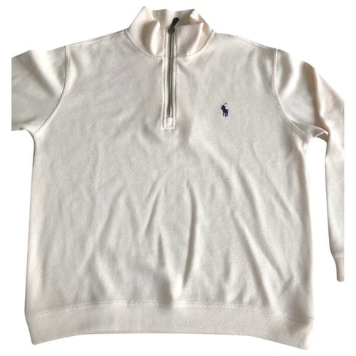 Pre-owned Polo Ralph Lauren Sweatshirt In Beige