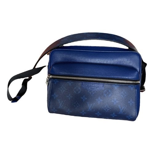 Pre-owned Louis Vuitton Leather Bag In Blue