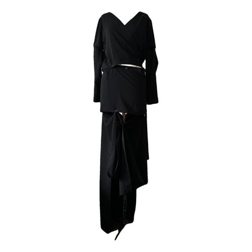 Pre-owned Mm6 Maison Margiela Maxi Dress In Black