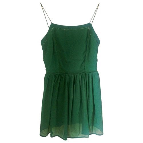 Pre-owned Ba&sh Dress In Green