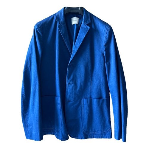 Pre-owned Pomandère Vest In Blue