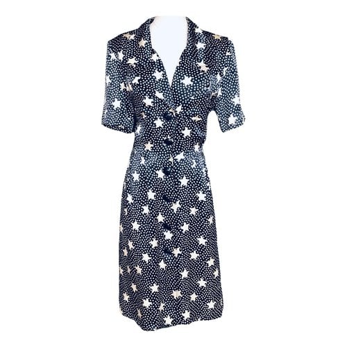 Pre-owned Givenchy Mid-length Dress In Navy