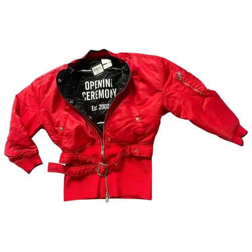 Pre-owned Opening Ceremony Vest In Red