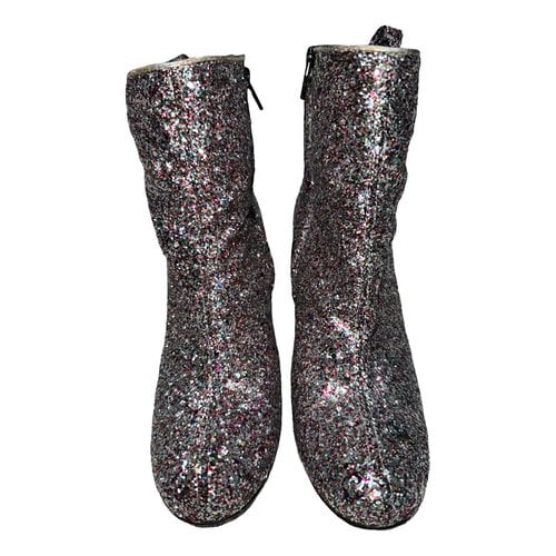 Pre-owned Tara Jarmon Leather Boots In Multicolour