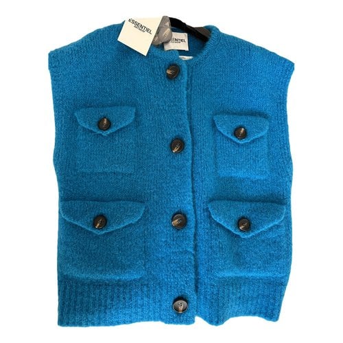 Pre-owned Essentiel Antwerp Wool Knitwear In Turquoise