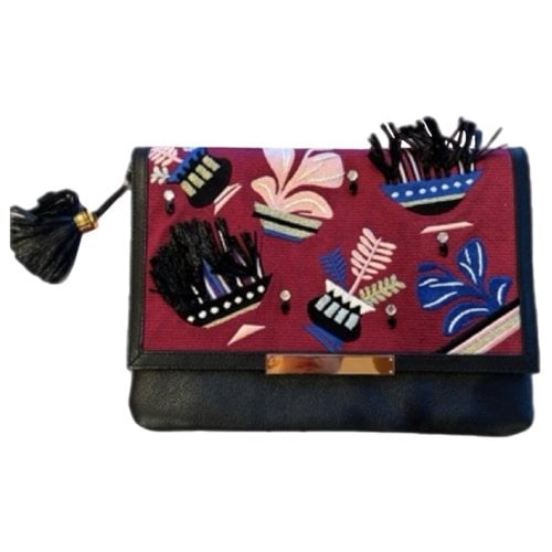 Pre-owned Lizzie Fortunato Leather Clutch Bag In Multicolour