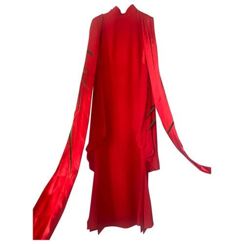 Pre-owned Antonio Berardi Dress In Red