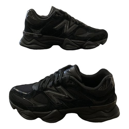 Pre-owned New Balance Low Trainers In Black