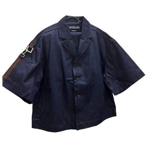 Pre-owned Jacquemus Shirt In Navy