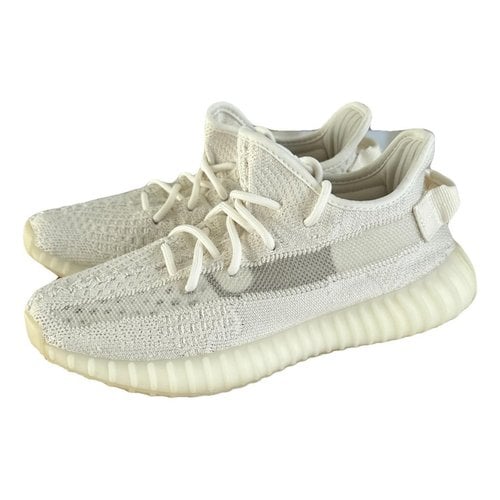 Pre-owned Yeezy Cloth Low Trainers In White