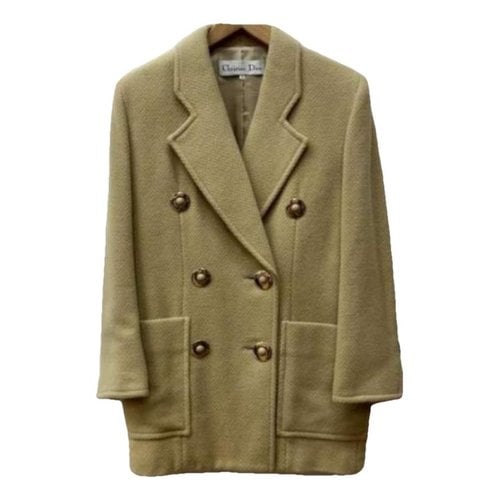Pre-owned Dior Wool Jacket In Brown