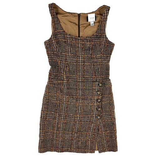 Pre-owned D&g Mid-length Dress In Brown