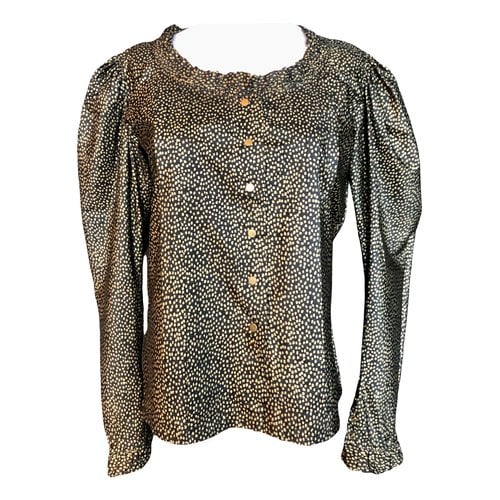 Pre-owned Saint Laurent Blouse In Gold