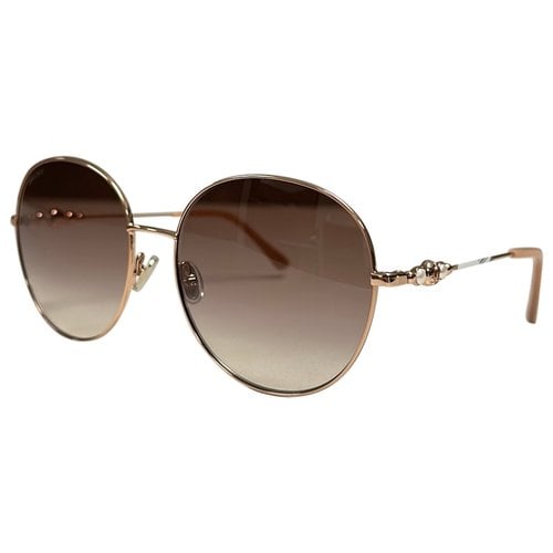 Pre-owned Jimmy Choo Aviator Sunglasses In Other