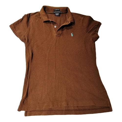 Pre-owned Ralph Lauren Polo In Brown