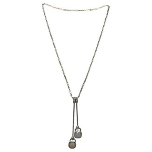Pre-owned Poiray White Gold Necklace In Silver