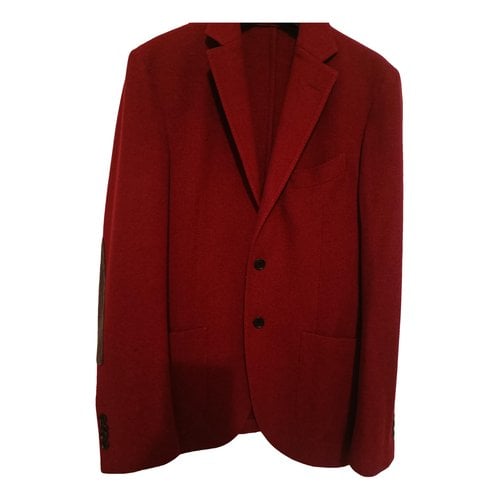 Pre-owned Etro Cashmere Vest In Red