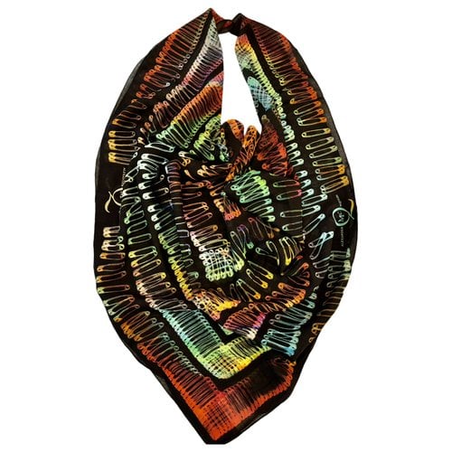Pre-owned Alexander Mcqueen Wool Scarf In Multicolour