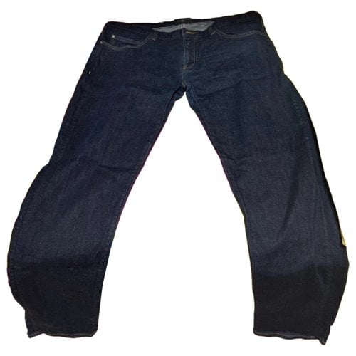 Pre-owned Emporio Armani Slim Jean In Blue
