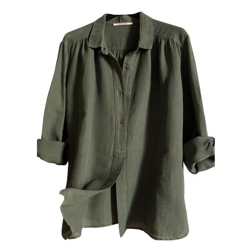 Pre-owned Pomandère Shirt In Green
