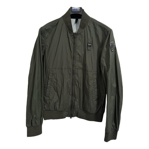 Pre-owned Blauer Vest In Green