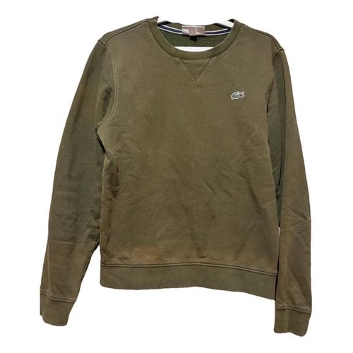 Pre-owned Lacoste Pull In Khaki