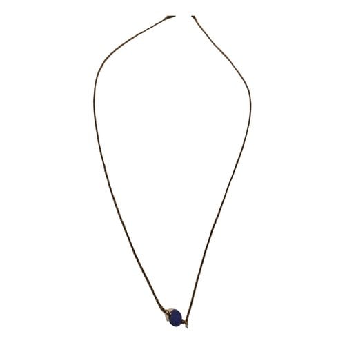 Pre-owned Isabel Marant Necklace In Blue