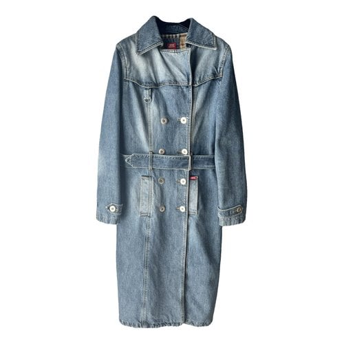 Pre-owned Miss Sixty Parka In Blue