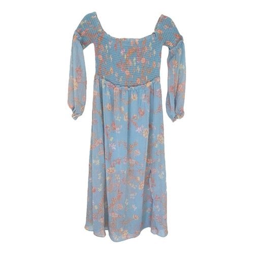 Pre-owned French Connection Mid-length Dress In Blue