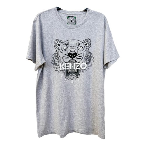 Pre-owned Kenzo Tiger T-shirt In Grey