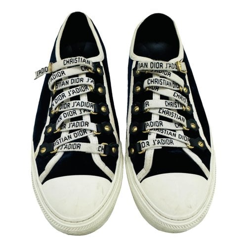 Pre-owned Dior Cloth Trainers In Other