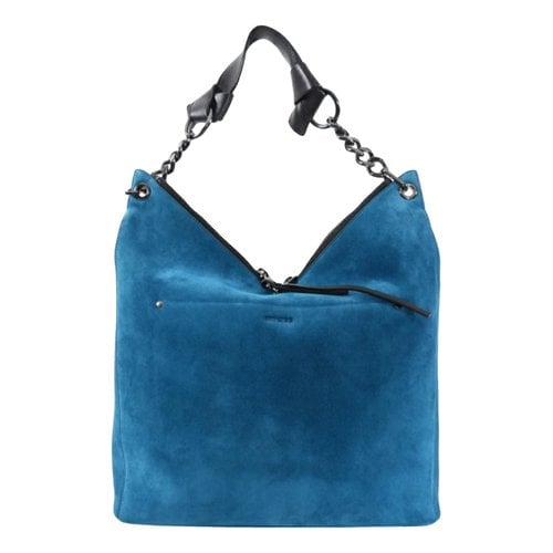 Pre-owned Jimmy Choo Bon Handbag In Blue