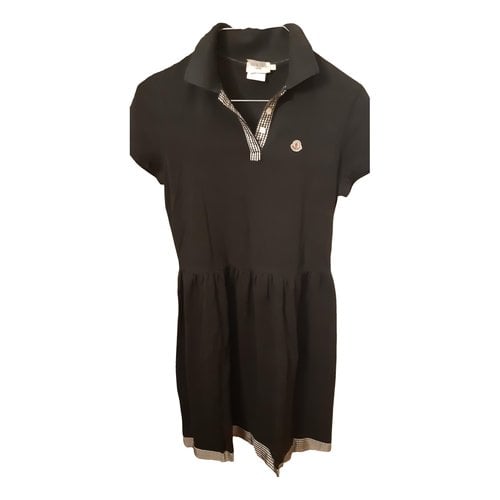 Pre-owned Moncler Dress In Black