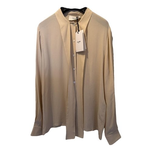 Pre-owned Celine Silk Blouse In Other