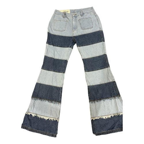Pre-owned Andersson Bell Jeans In Blue