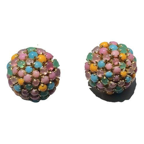 Pre-owned Dior Earrings In Multicolour