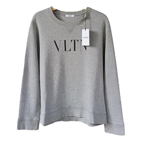 Pre-owned Valentino Vltn Sweatshirt In Grey