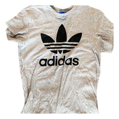 Pre-owned Adidas Originals T-shirt In Grey
